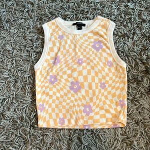 Groovy Cropped Tank Forever 21